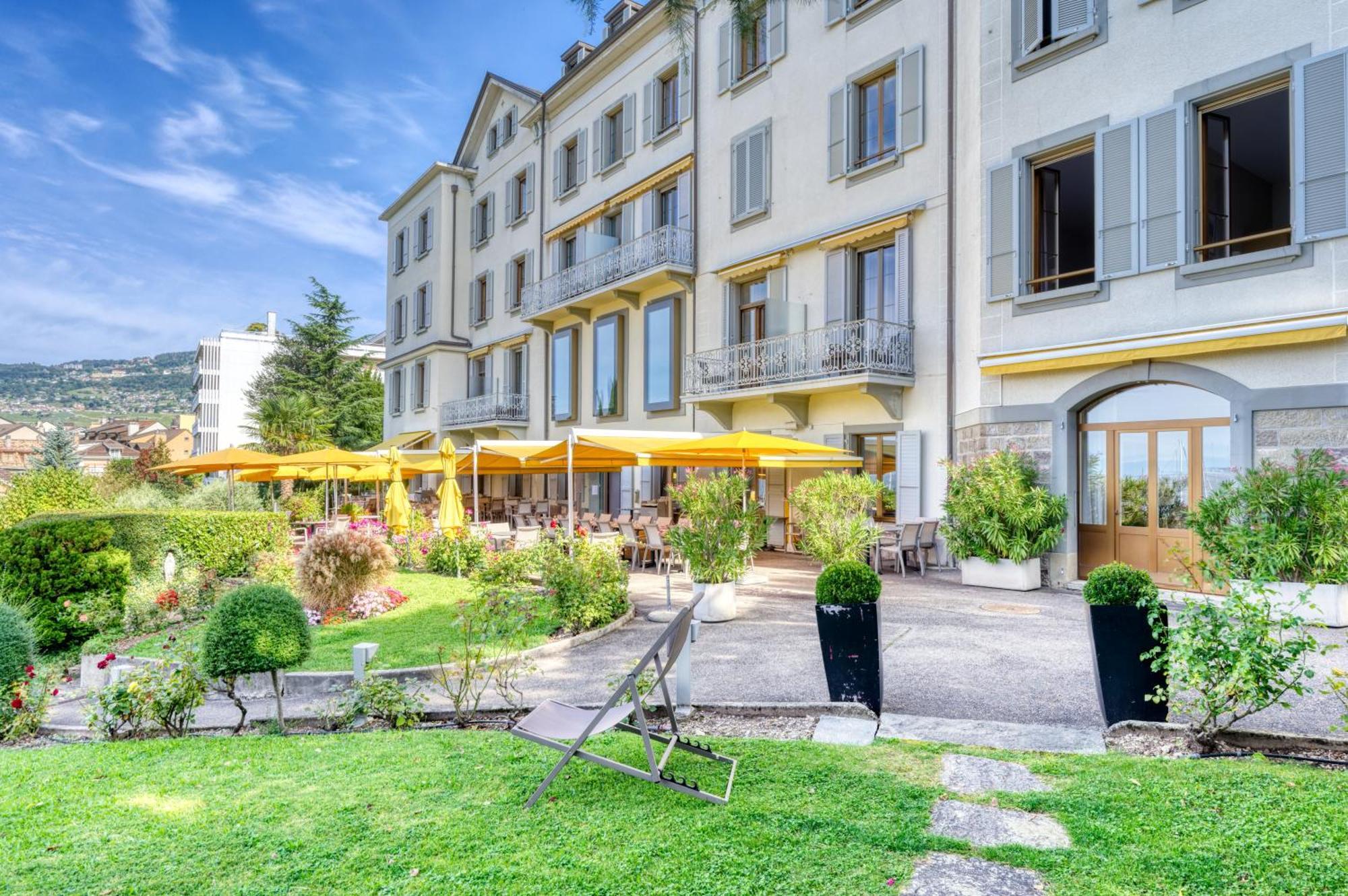 Hotel Bon Rivage Vevey Exteriér fotografie